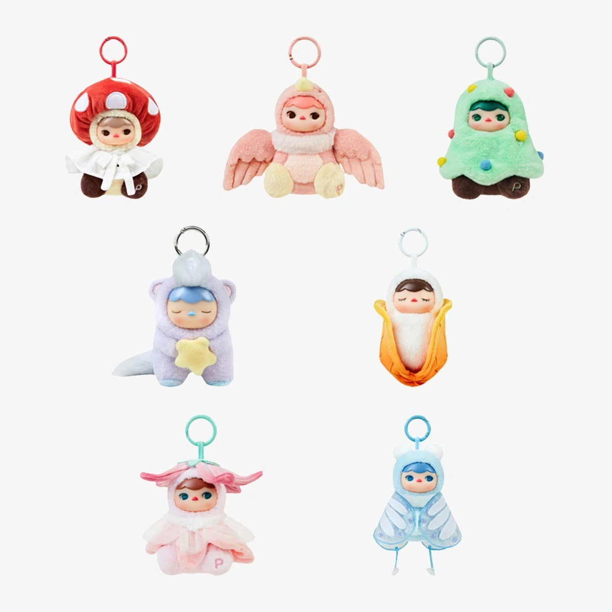 PUCKY Forest Party Series-Vinyl Plush Pendant Blind Box 9 PUCKY Forest Party Series-Vinyl Plush Pendant Blind Box - Image 9