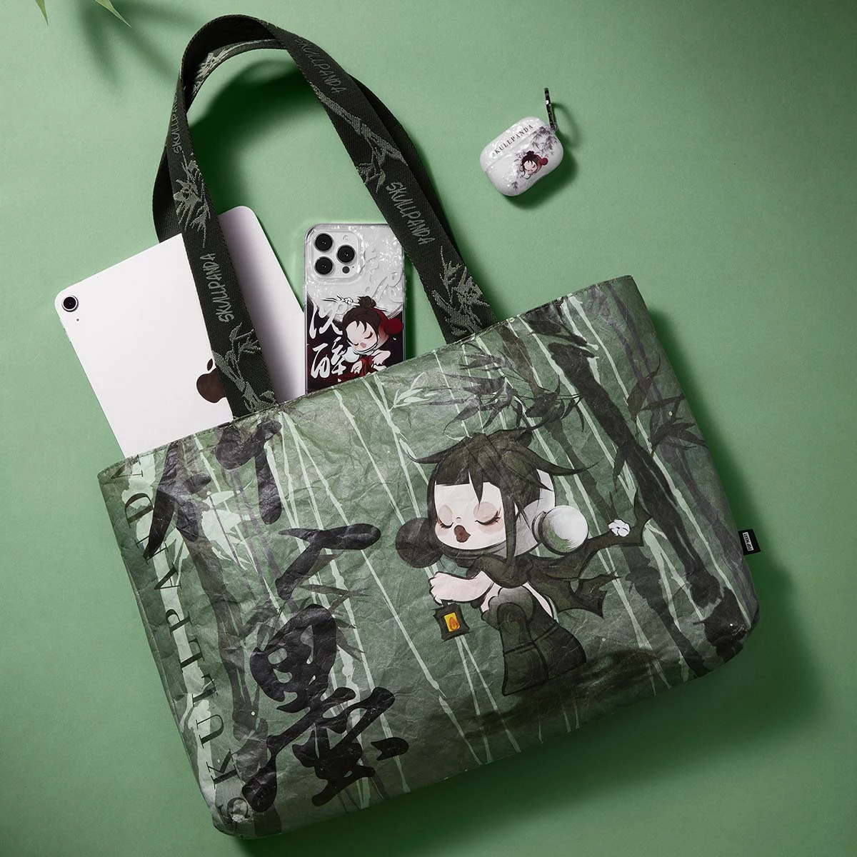 SKULLPANDA The Ink Plum Blossom Series-Phone Case 6 SKULLPANDA The Ink Plum Blossom Series-Phone Case - Image 6