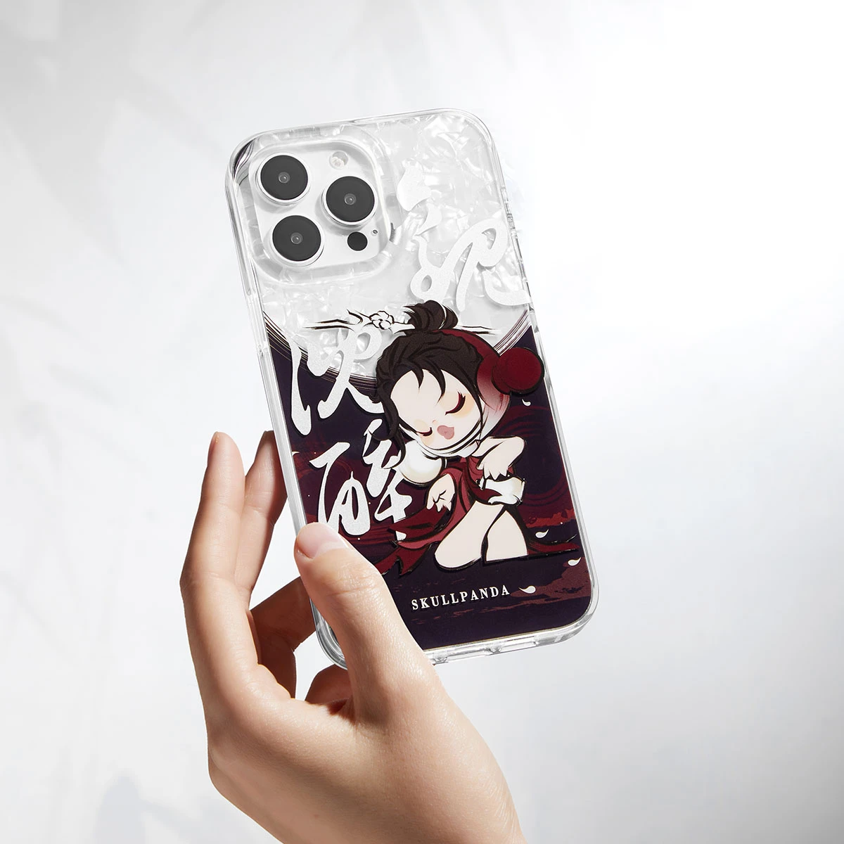 SKULLPANDA The Ink Plum Blossom Series-Phone Case 7 SKULLPANDA The Ink Plum Blossom Series-Phone Case - Image 7