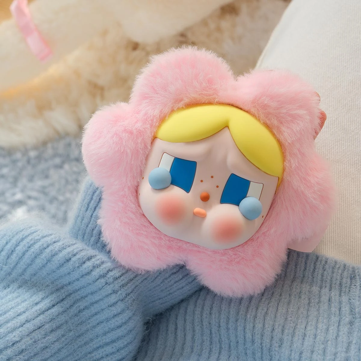 CRYBABY Sad Club Series-Silicone Plush Earphone Bag 3 CRYBABY Sad Club Series-Silicone Plush Earphone Bag - Image 3