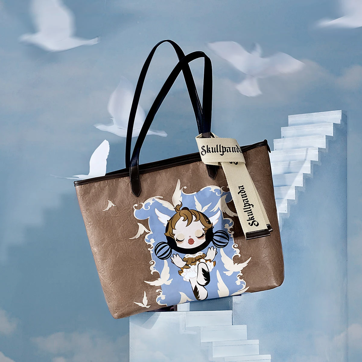 SKULLPANDA Image Of Reality Series-Tyvek Paper Bag 2 SKULLPANDA Image Of Reality Series-Tyvek Paper Bag - Image 2