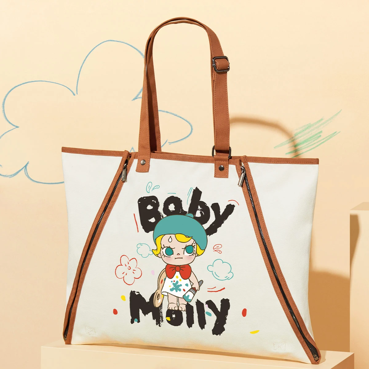 Baby Molly When I Was Three! Series-Shoulder Bag 2 Baby Molly When I Was Three! Series-Shoulder Bag - Image 2