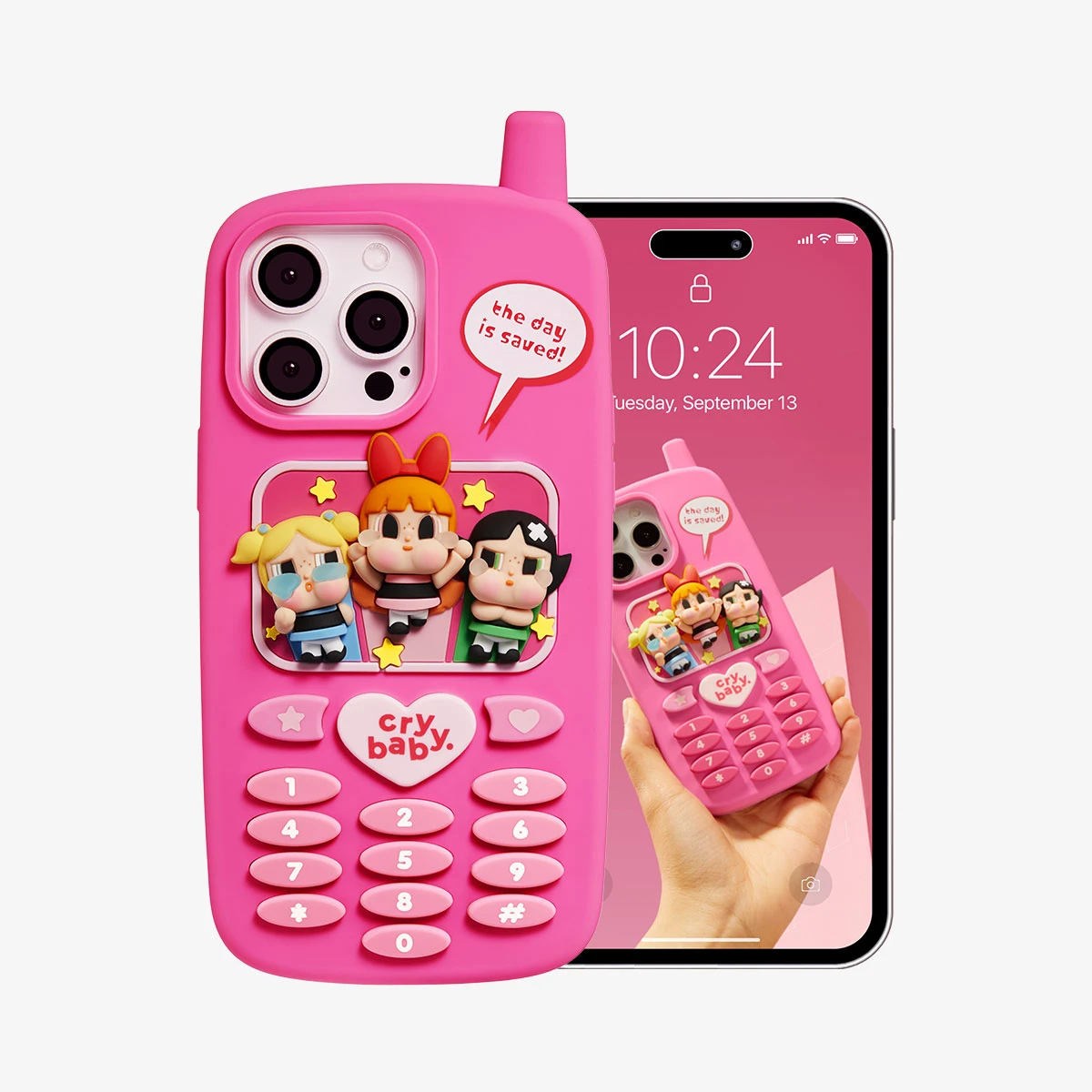 CRYBABY × Powerpuff Girls Series-Phone Case 6 CRYBABY × Powerpuff Girls Series-Phone Case - Image 6