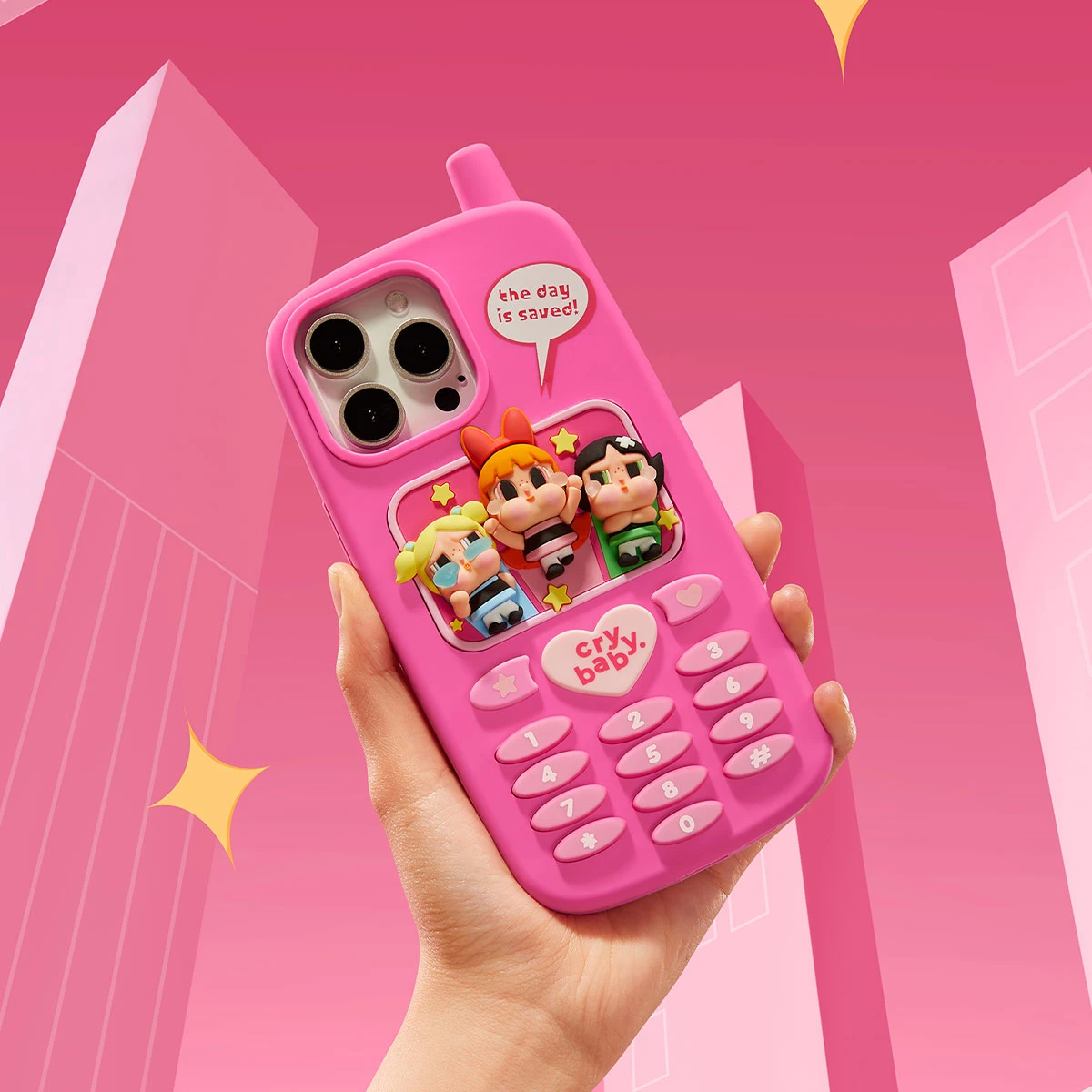 CRYBABY × Powerpuff Girls Series-Phone Case 5 CRYBABY × Powerpuff Girls Series-Phone Case - Image 5