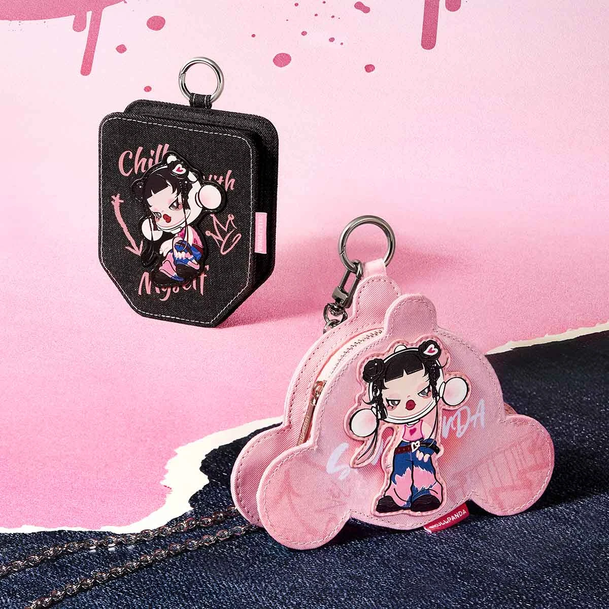 SKULLPANDA CHEERS TO MYSELF SERIES-Mini Bag 3 SKULLPANDA CHEERS TO MYSELF SERIES-Mini Bag - Image 3