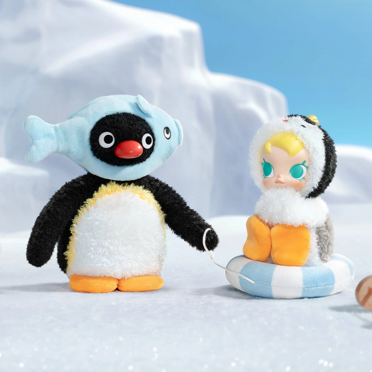 Baby Molly × Pingu Happy Fishing Series-Vinyl Plush Pendant Blind Box 2 Baby Molly × Pingu Happy Fishing Series-Vinyl Plush Pendant Blind Box - Image 2