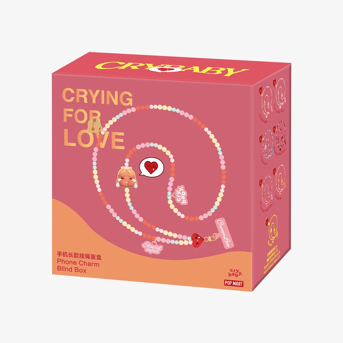 CRYBABY Crying For Love Series-Phone Charm Blind Box 8 CRYBABY Crying For Love Series-Phone Charm Blind Box - Image 8