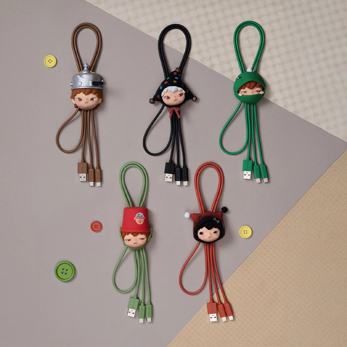 Hirono Echo Series-2 In 1 Cable Blind Box 5 Hirono Echo Series-2 In 1 Cable Blind Box - Image 5