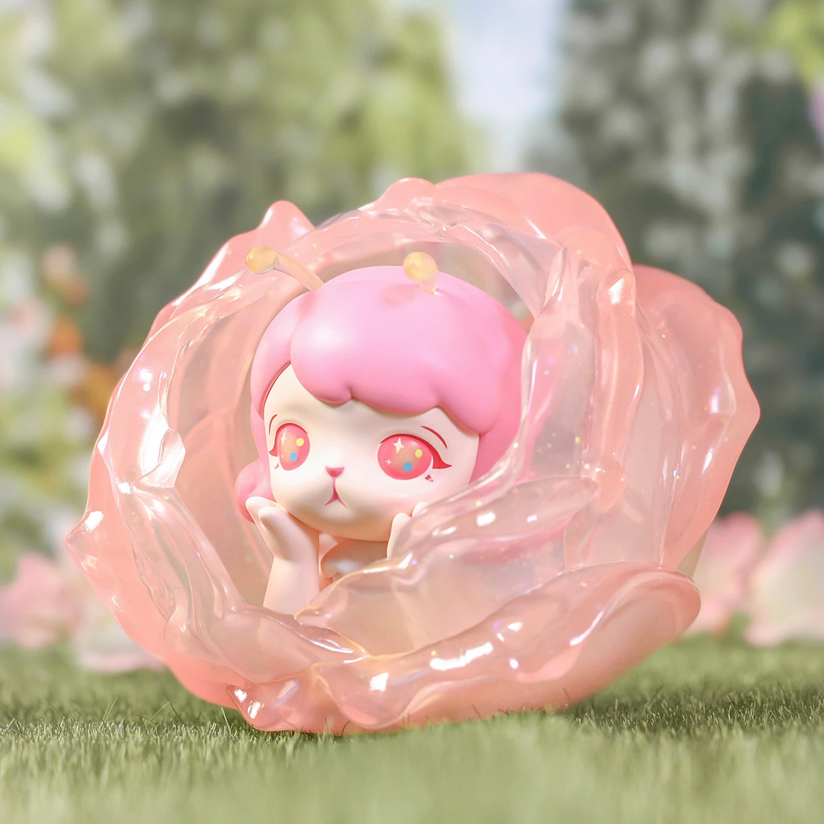 Bunny Elfin Flower Bud Figurine 3 Bunny Elfin Flower Bud Figurine - Image 3